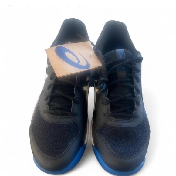 Asics Gel Dedicate 8 Mens Size 13 Black/Tuna Blue New In Box